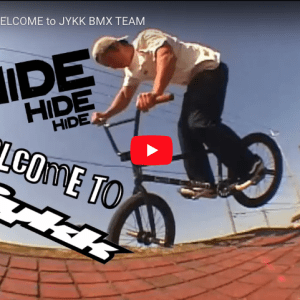 Read more about the article [VIDEOS] “HIDE” – “Re:” WELCOME to JYKK BMX TEAM
